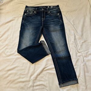 Miss Me Dark Indigo Jeans - Classic Denim